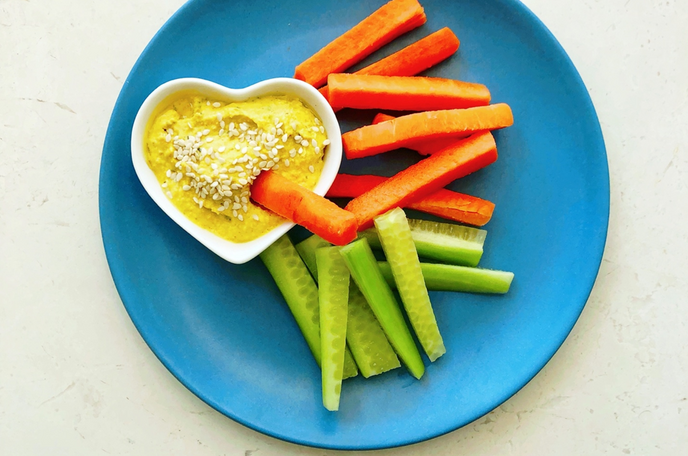 colours and shapes in weaning