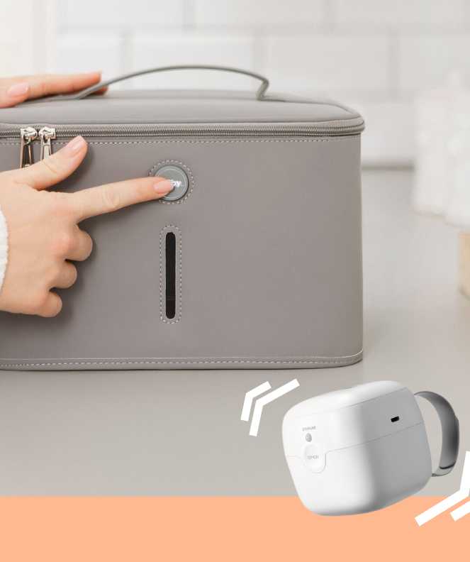 £35 off + free UV dummy steriliser when you buy the 3 minute UV steriliser