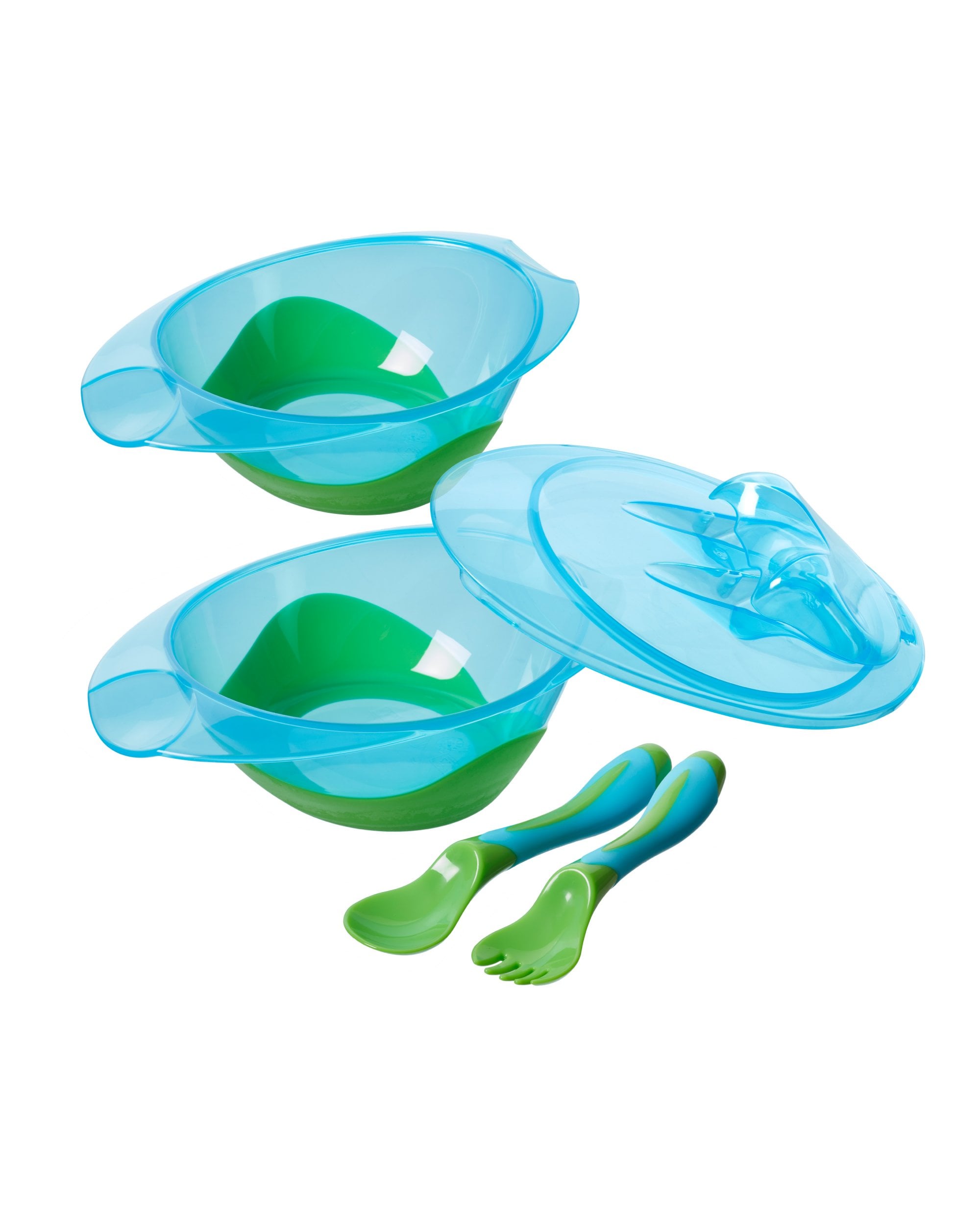 Tommee Tippee Baby Feeding Bowls With Spoon And Lid