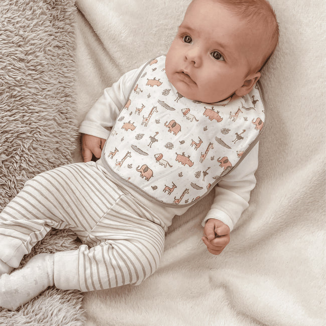 4 Pack Snug & Dry Organic Bibs Bibs Nuby