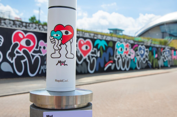 Nuby teams up with street artist Mul Draws to put a bold twist on our RapidCool