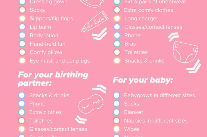 What to pack in a hospital bag – Plus a free downloadable hospital bag checklist