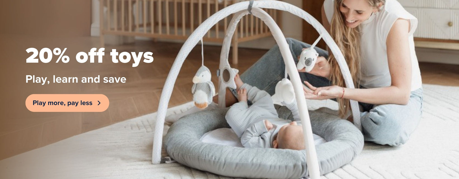Save 20% on toys 