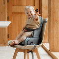 Travel Booster Seat - Blue Stripes
