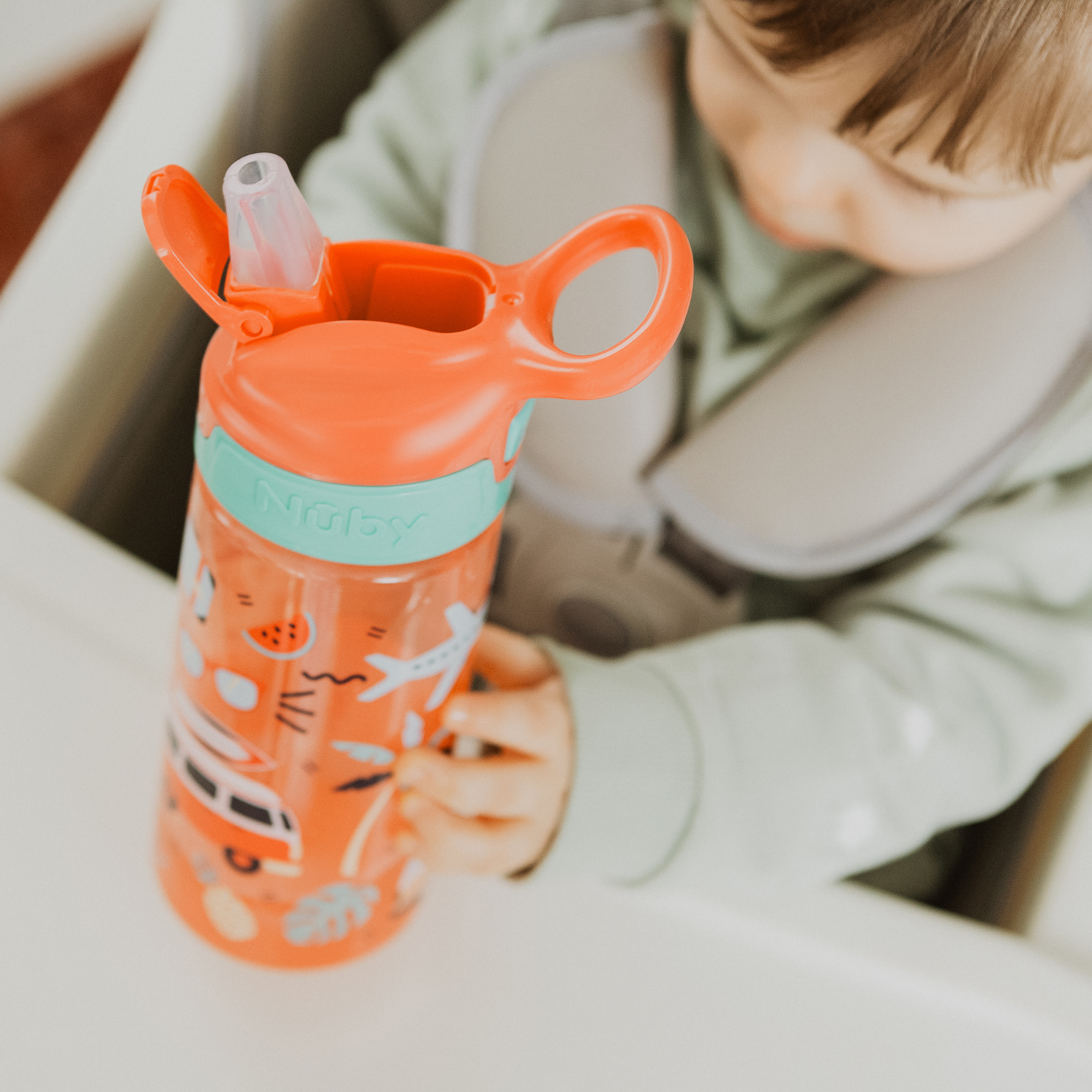 Super Quench Water Bottle Holiday 2 Pack Cups Nuby   