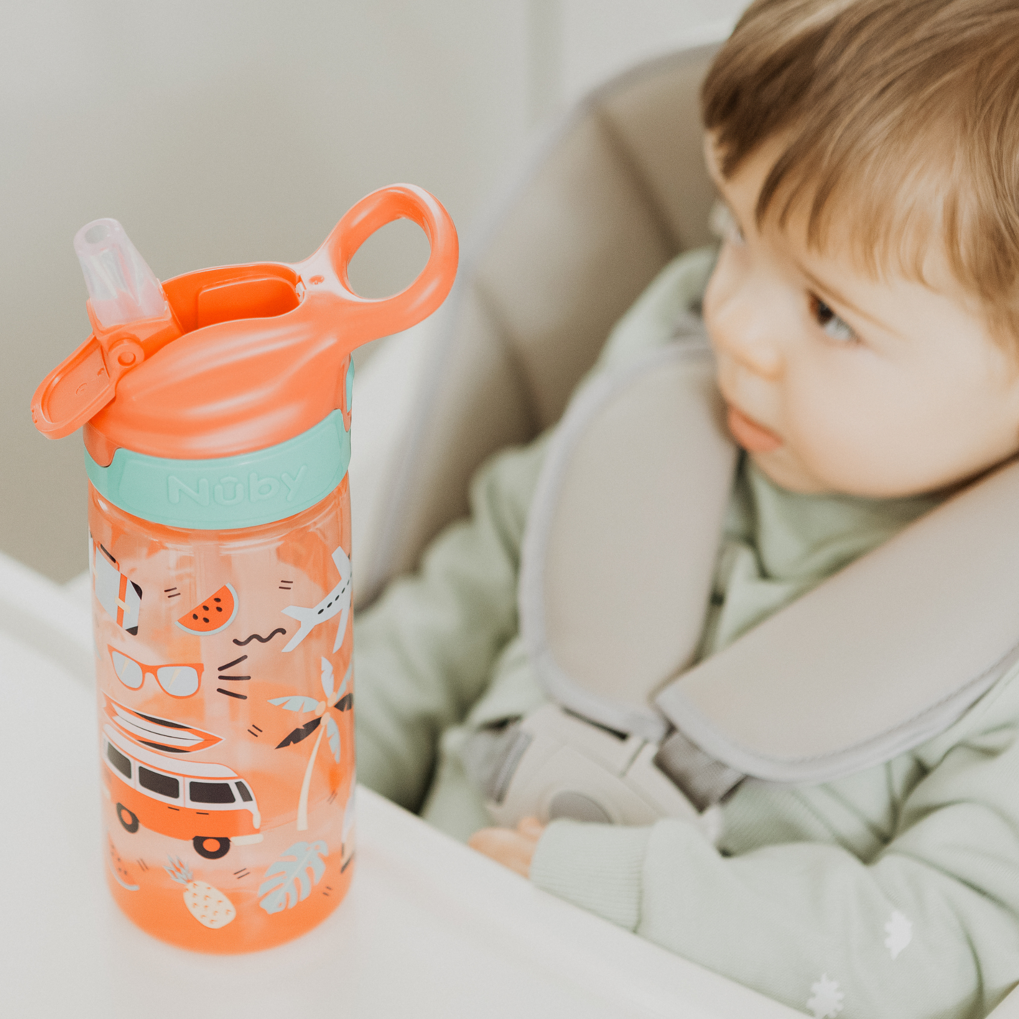 Super Quench Water Bottle Holiday 2 Pack Cups Nuby   