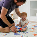 Foldable Play Mat, Ocean Friends - Nuby UK