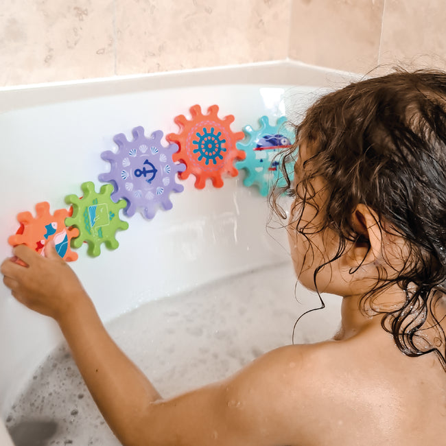 Bath Toy Cog Set