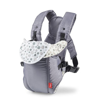 The Baby Carrier by Nuby with the flap down to help a baby look outwards.