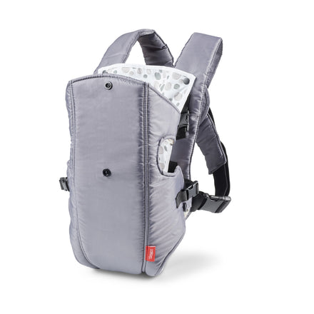 The Baby Carrier 2 in 1 ready for a baby to be placed within, the product is on a white background.