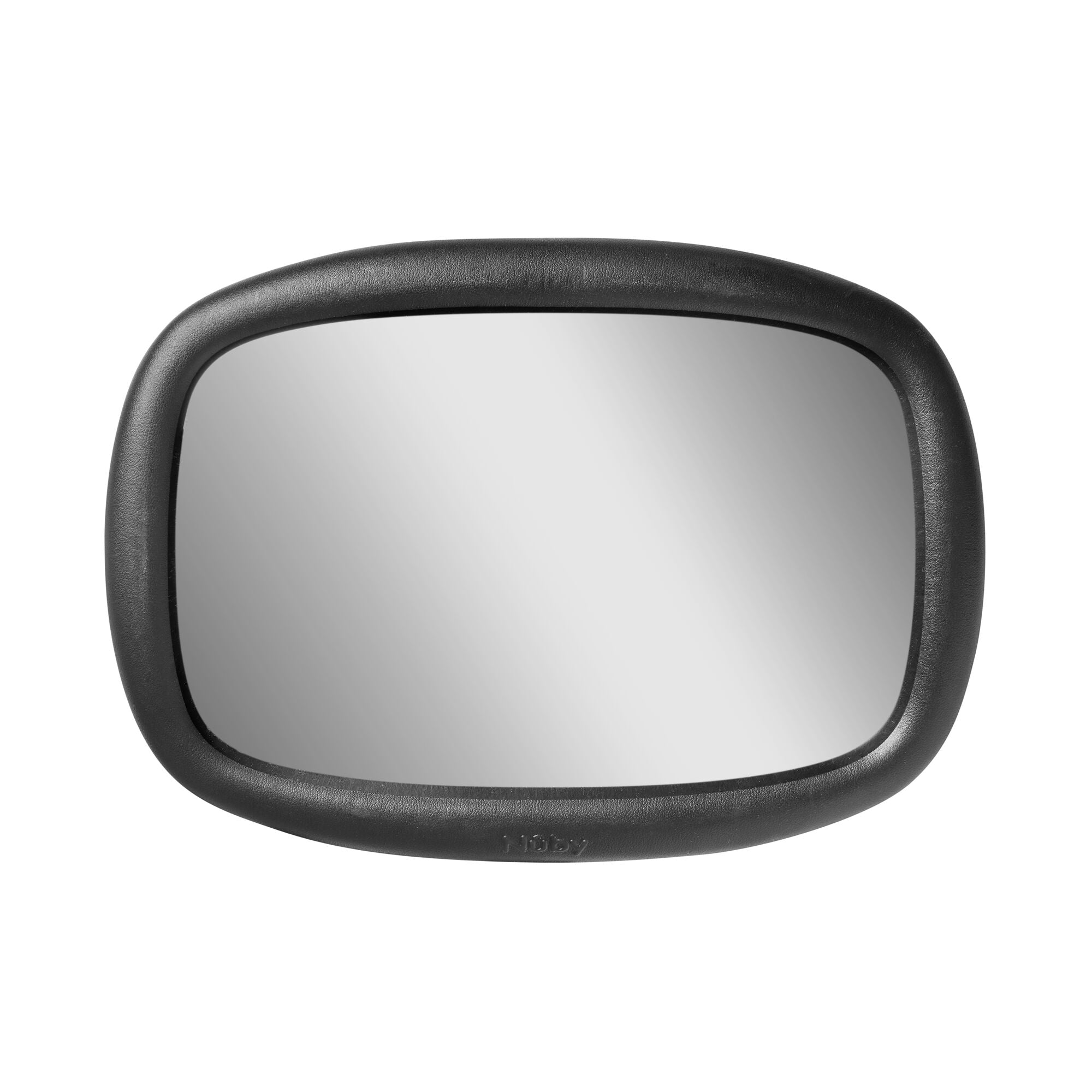 The Safe and Secure Baby Car Mirror features a rectangular, shatter-resistant convex design with rounded black plastic edges—perfect for safely monitoring your child in the car.