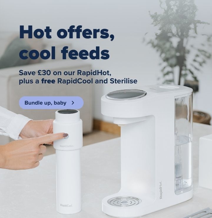 Save £30 on the RapidHot plus get a free RapidCool and RapidSterilise