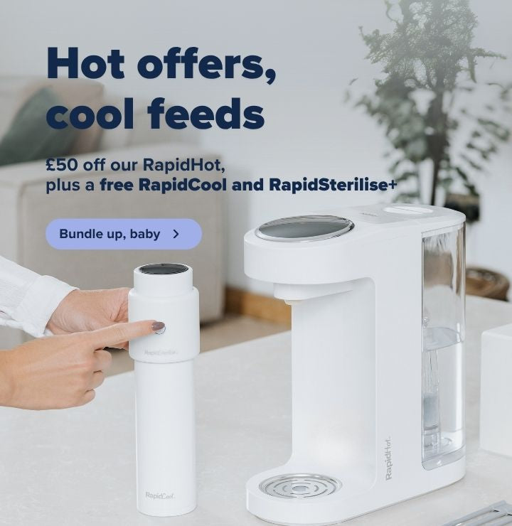 Get £50 off our RapidHot plus a free RapidCool and RapidSterilise+