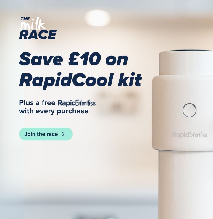 Save £10 on the RapidCool Kit plus get a free RapidSterilise
