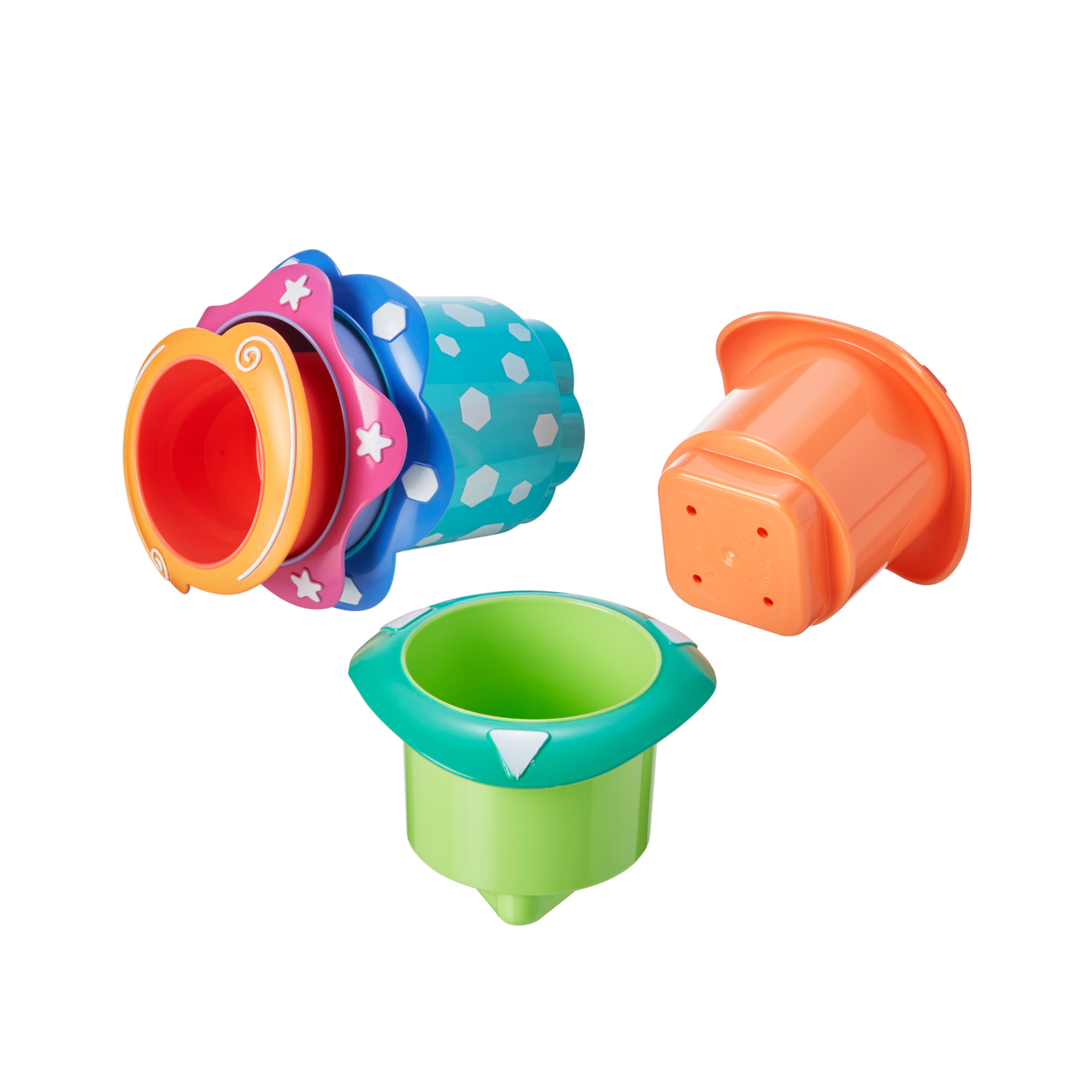 Splish Splash Stacking Cups Bath Toy Nuby   