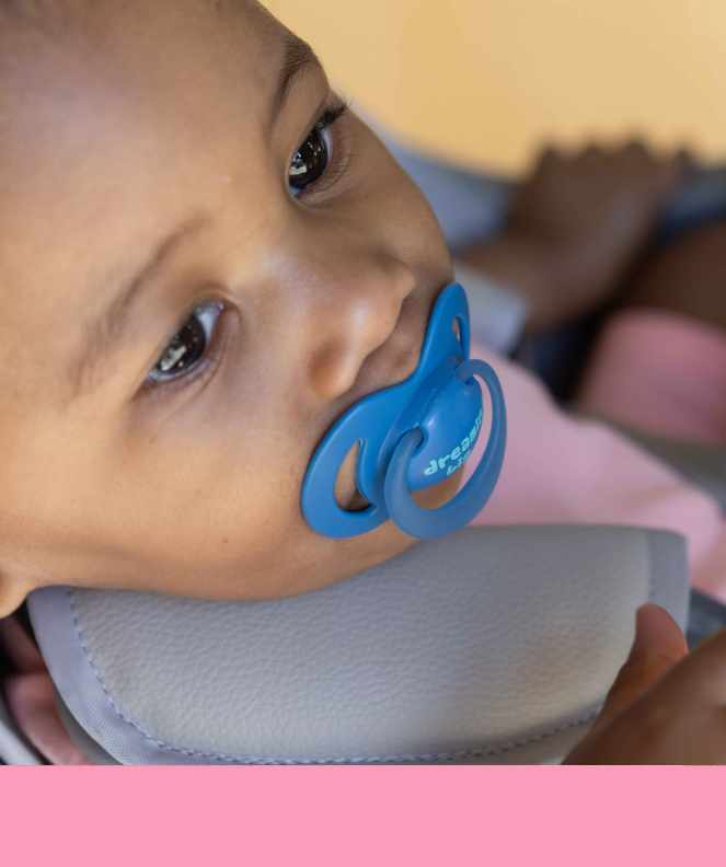 Baby with night dummy that glows in the dark. Only £2.99 for a pack of 2