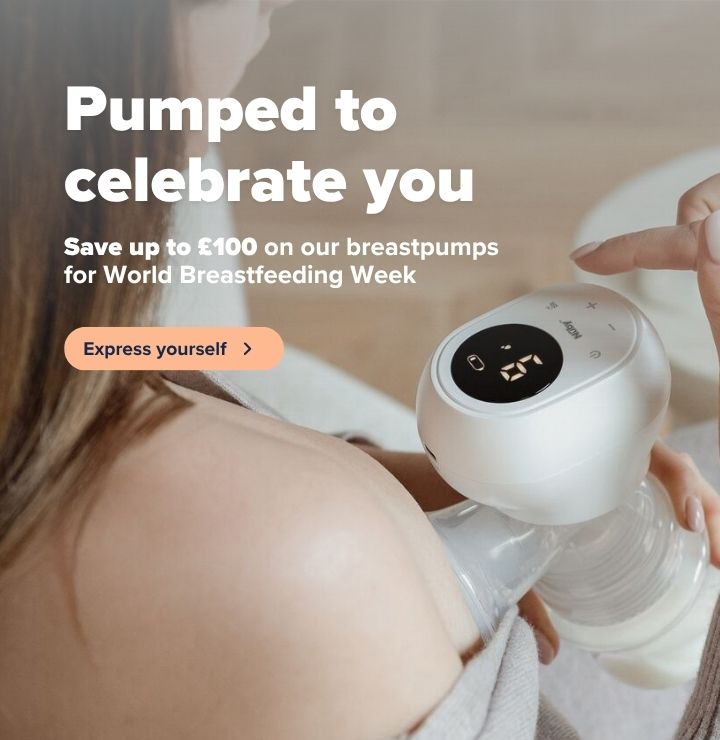 Save up to £100 on breast pumps for World Breastfeeding Week