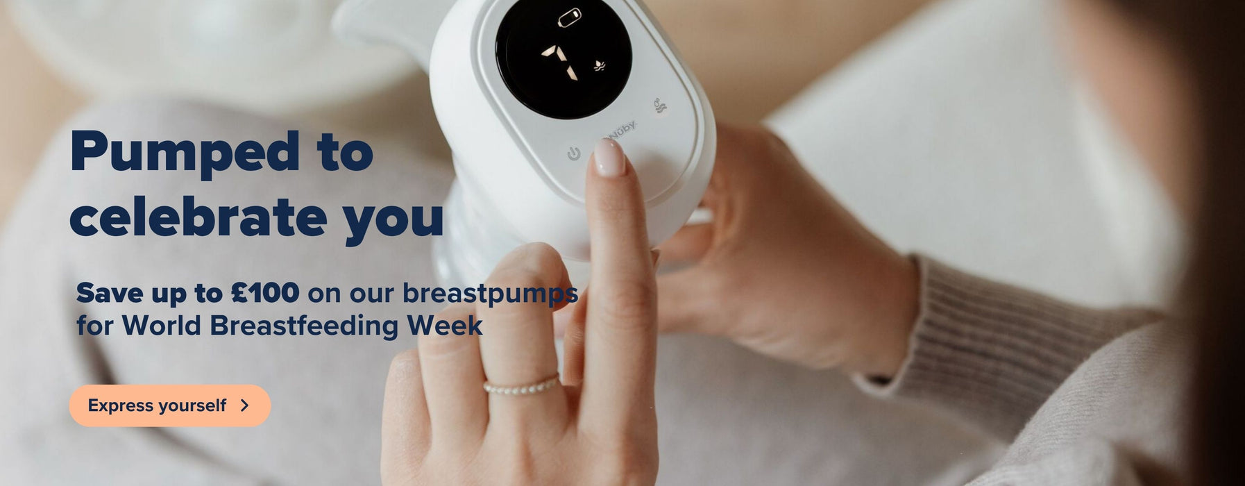 Save up to £100 on breast pumps for World Breastfeeding Week