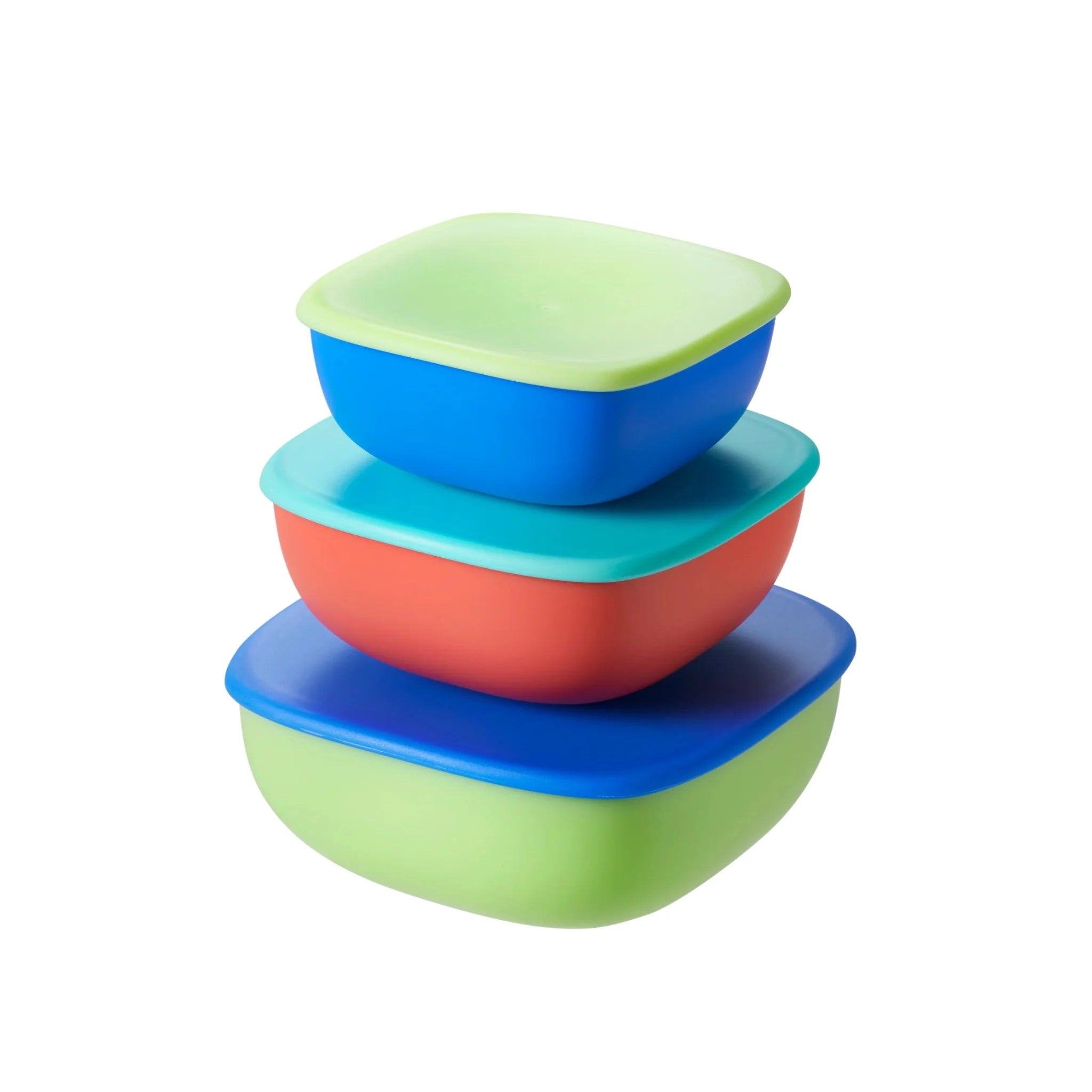 Good Square Meal Nesting Food Containers | Nuby UK