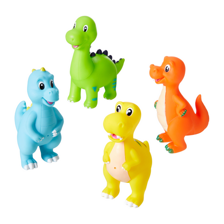 Dino Squirters Bath Toy 4 pack Bath Toy Nuby UK