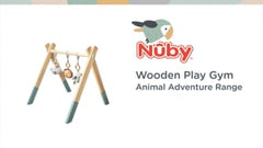 Animal Adventures Wooden Play Gym