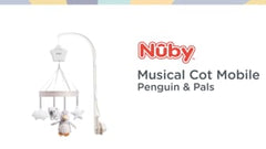 Penguin Musical Baby Cot Mobile