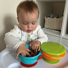 Stackable Suction Bowls