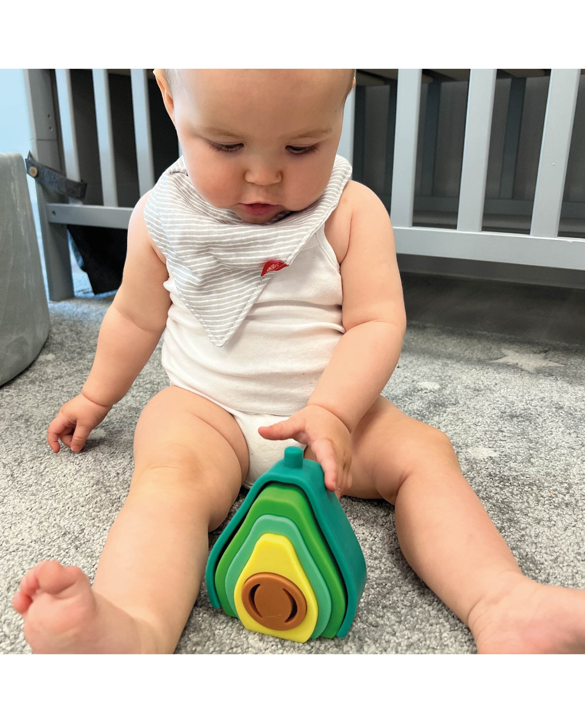 Baby cheap avocado toy