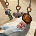 Animal Adventures Wooden Play Gym Play Mats & Gyms Nuby   