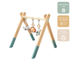 Animal Adventures Wooden Play Gym