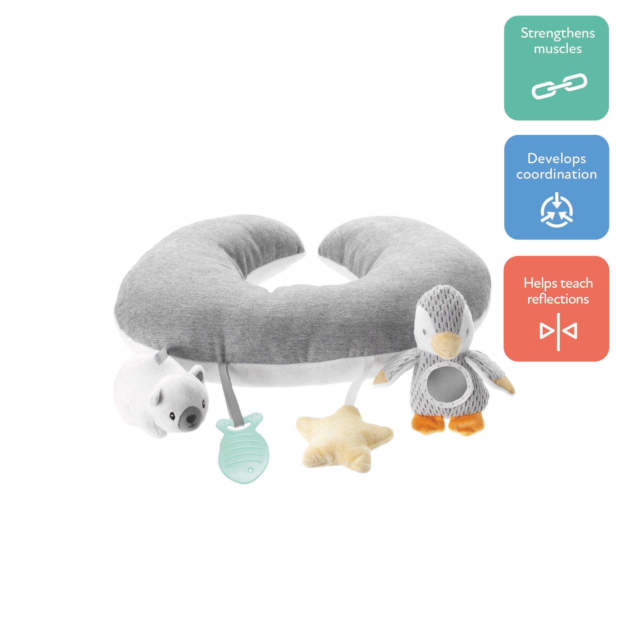 Tummy time best sale pillow asda