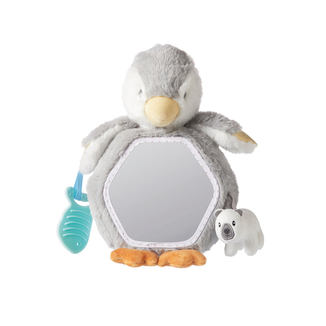 Penguin Tummy Time Mirror Baby Toys Nuby UK