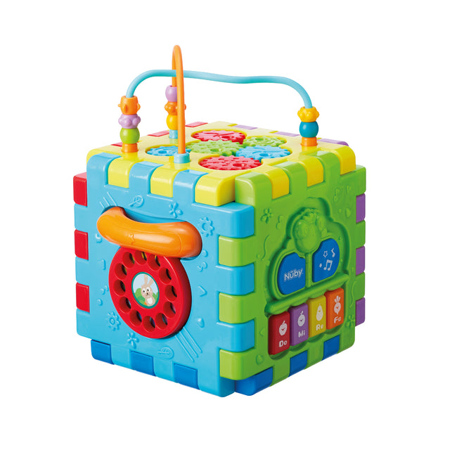 Electronic Activity Cube Shape Sorter Nuby UK - Main Image