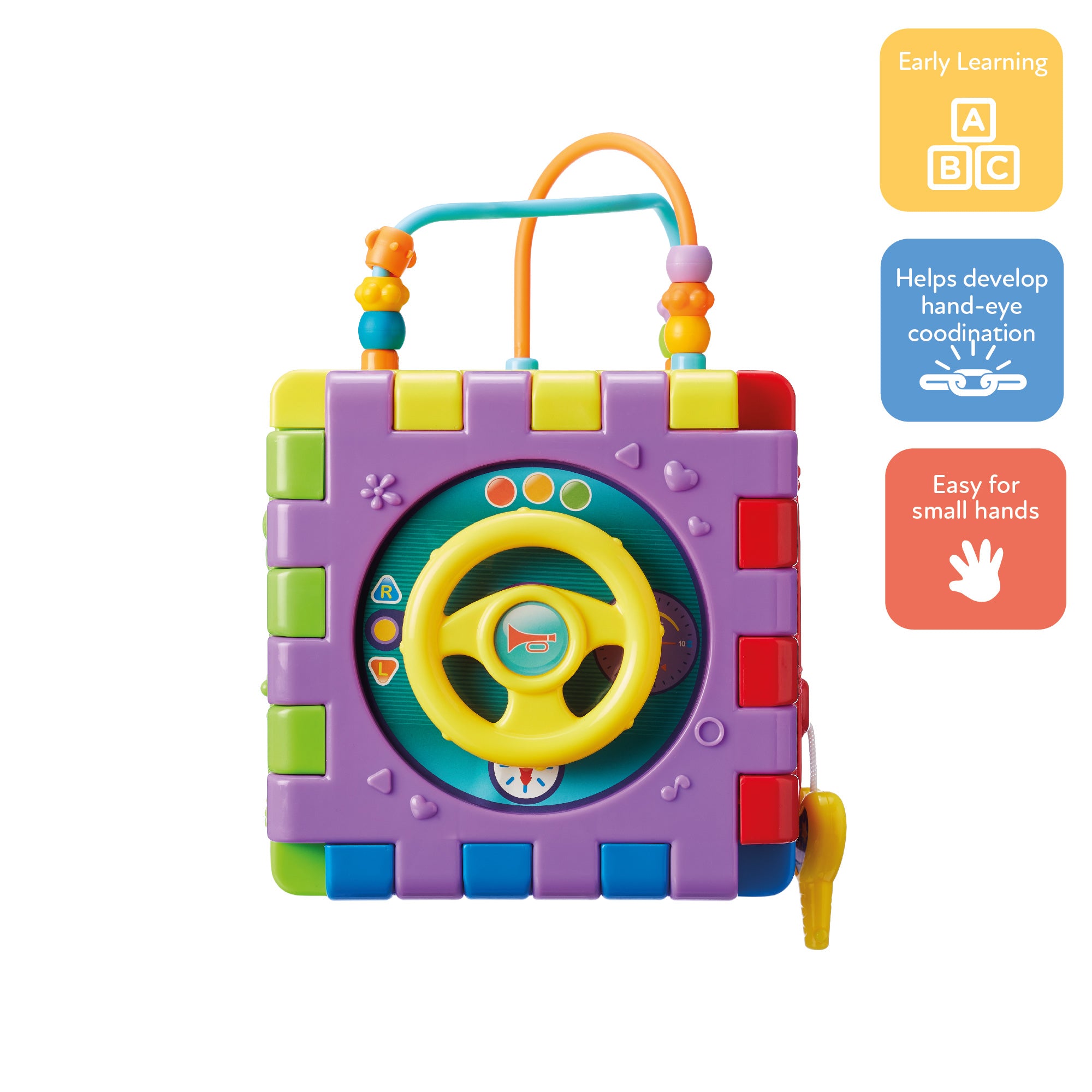 Electronic Activity Cube Shape Sorter Nuby UK