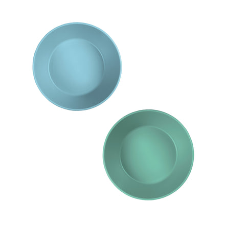 Earth First Baby Bowls Blue 2 Pack
