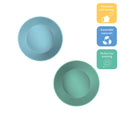 Earth First Baby Bowls Blue 2 Pack