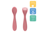 Earth First Baby Cutlery Pink 6 Pack
